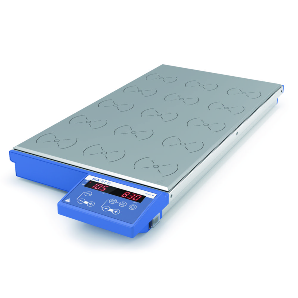 Magnetic stirrers/hotplates, multi-position, RT 5/10/15