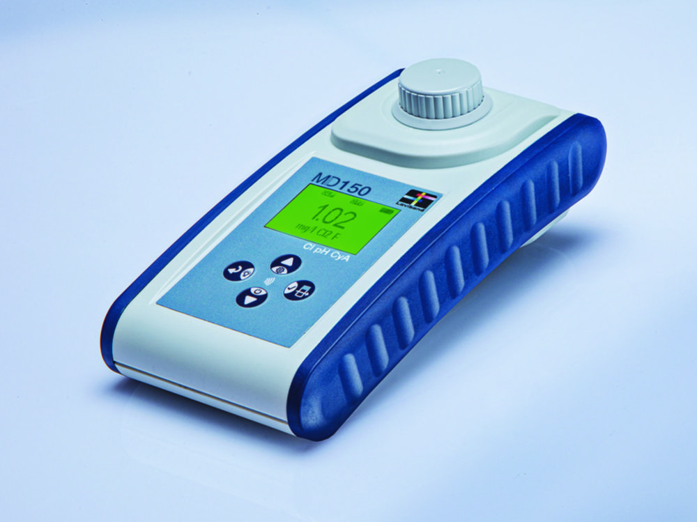 Photometer MD150 Cl-CyA-pH, with liquid and tablet reagents