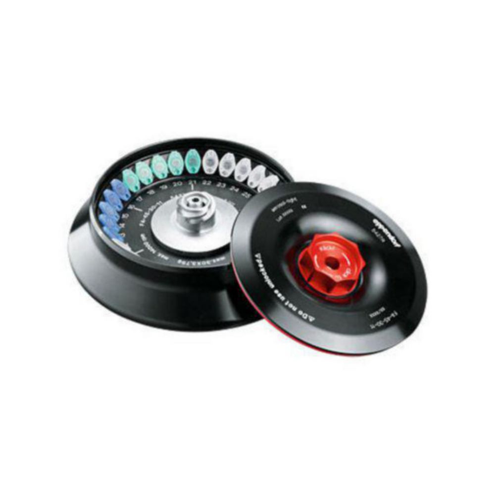 Festwinkelrotoren für Zentrifuge 5427 R, inkl. QuickLock®-Rotordeckel