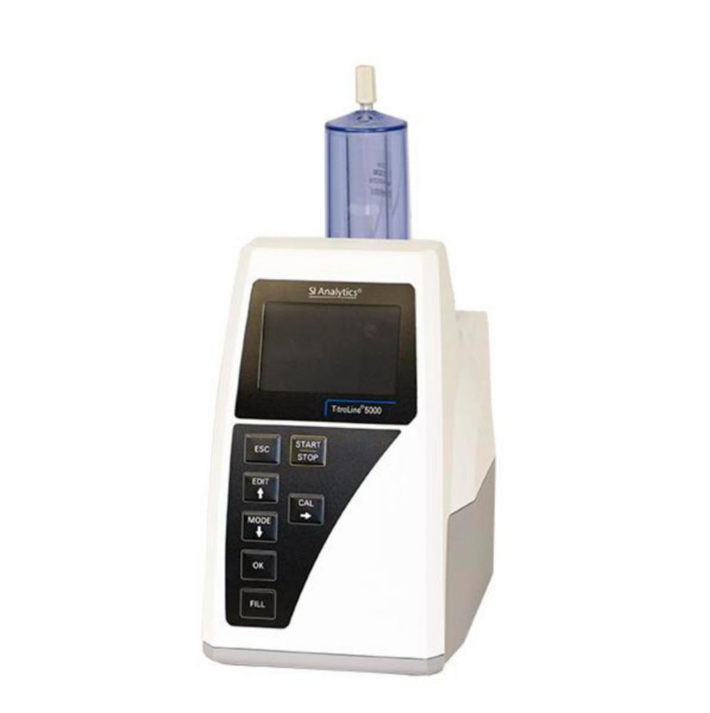 Automatic Titrator TitroLine® 5000, with 20 ml dosing unit