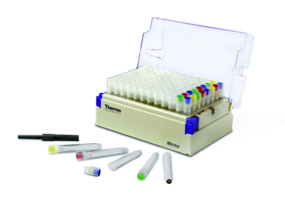 Screw caps for storage tubes Matrix™, PP