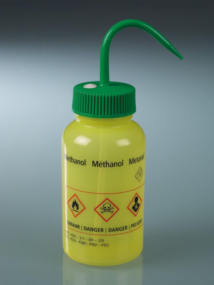 Sicherheits-Spritzflaschen, mit GHS Aufdruck, LDPE