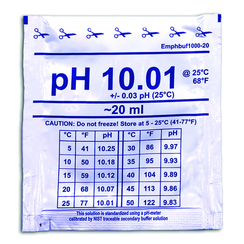 pH buffer solutions