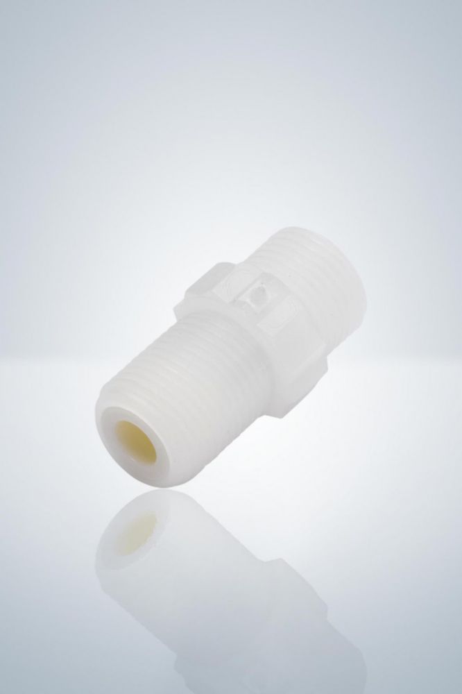 Discharge valves for bottle-top dispensers and digital burettes