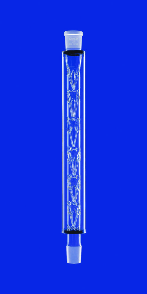 Columns acc. to Vigreux, with removable glass jacket, DURAN® tubing