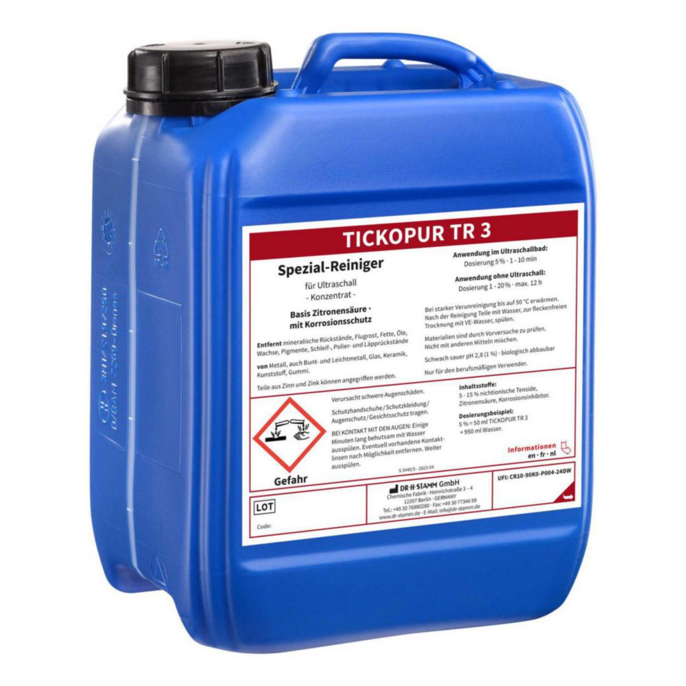 Ultraschallreinigungsmittel TICKOPUR TR 3