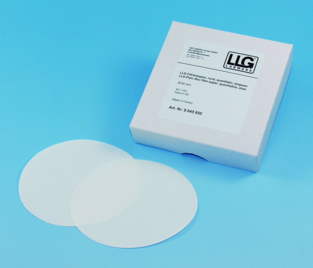LLG-Quantitative filter paper, circles, medium fast