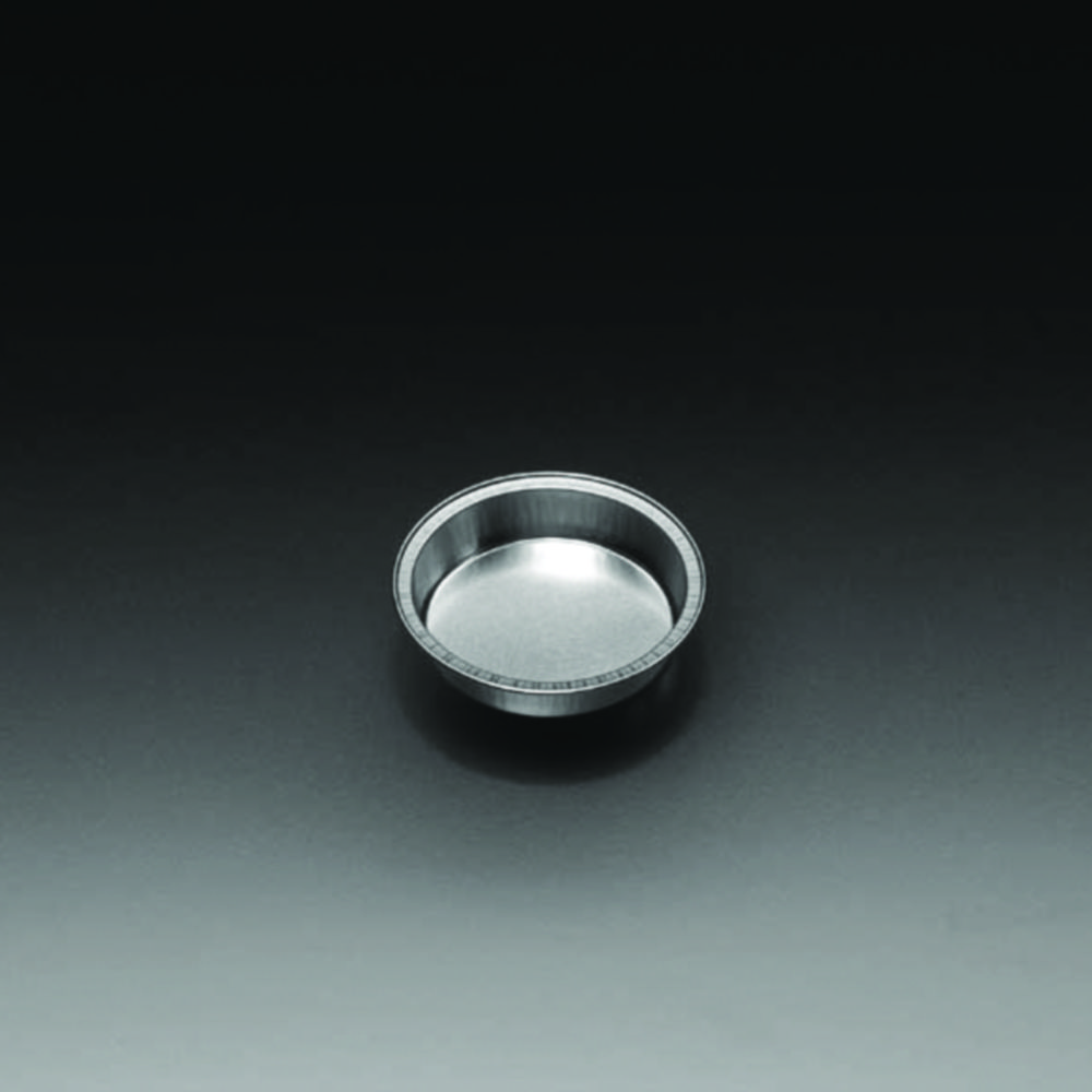 Aluminium containers, round