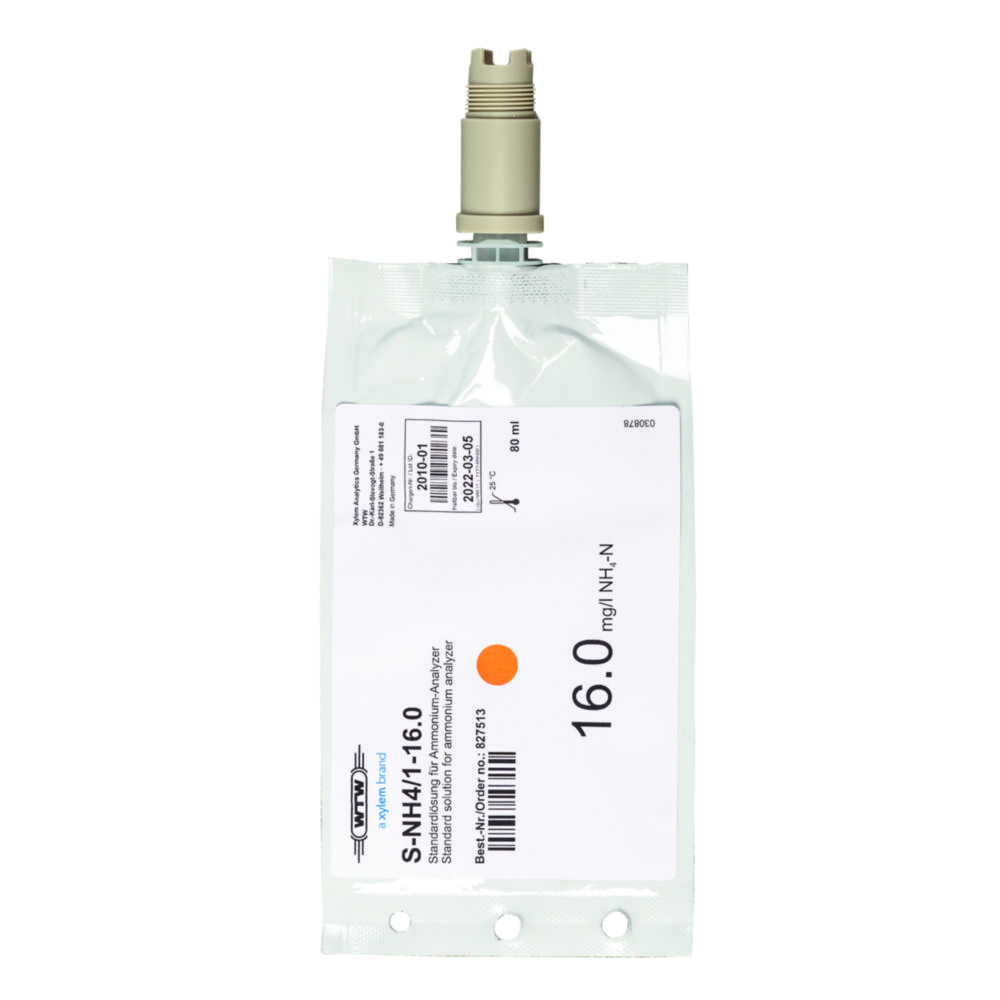 Ammonium-Kalibrierstandards (NH4-N) für Analyzer Alyza IQ NH4