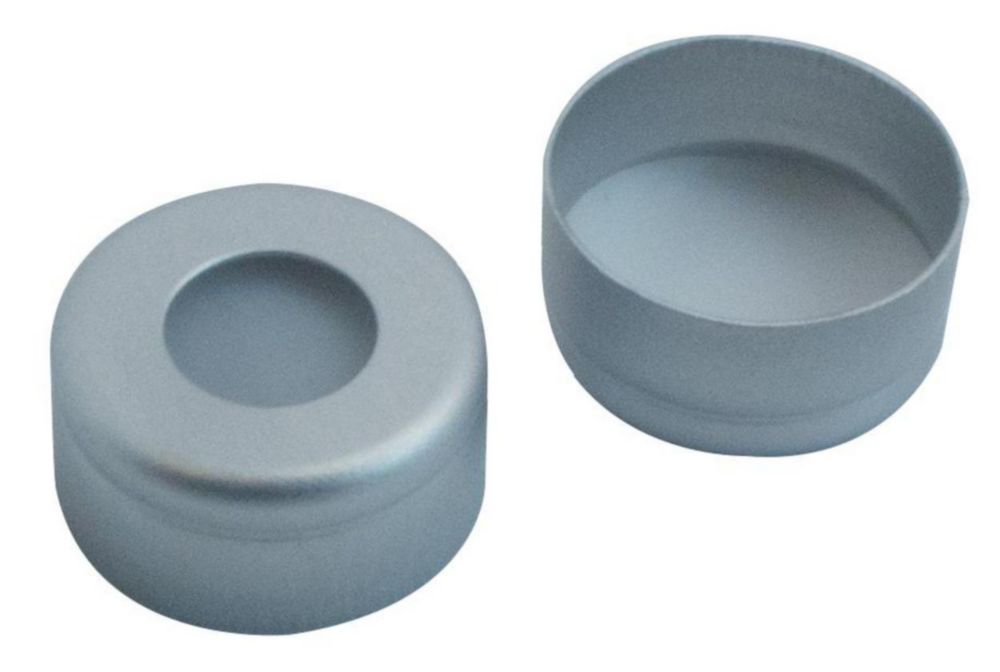 LLG-Aluminium Bördelverschlüsse ND11, fertig montiert