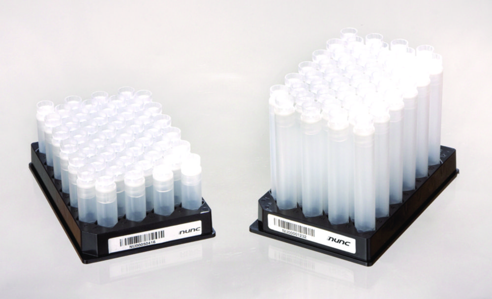 Cryobank Tubes with large volume, sterile