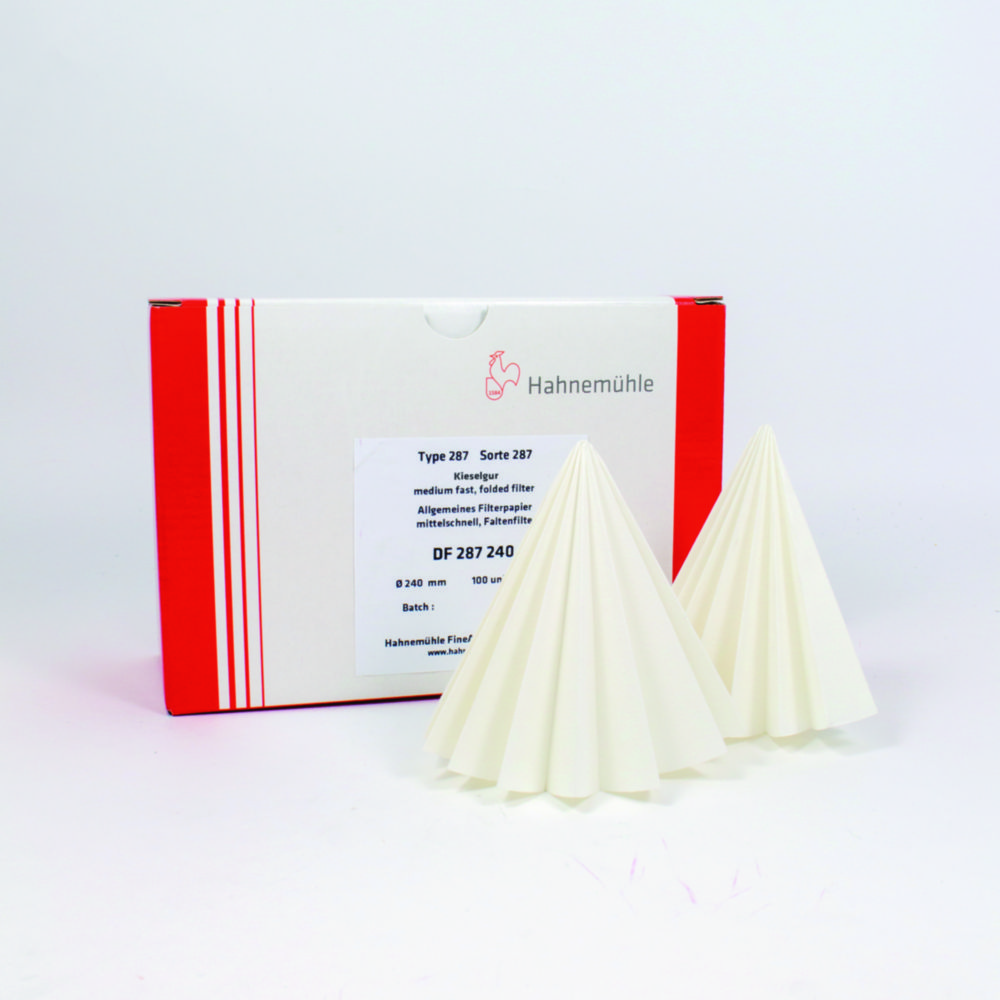 Kieselguhr Filter Paper 287, round filters