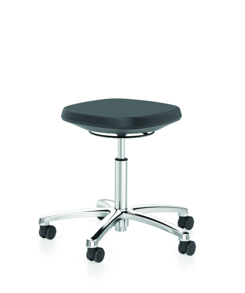 Laboratory stool Labsit, with castors