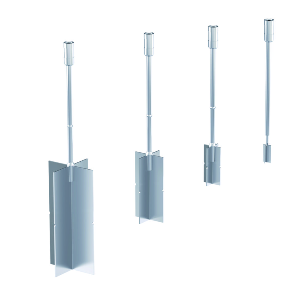 Adapter and spindle sets for Viscometers ROTAVISC