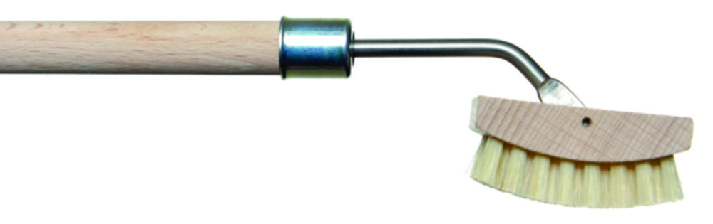 Hinge glass brushes