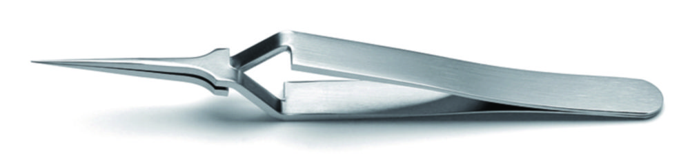 Reverse Action Tweezers, antimagnetic, stainless steel