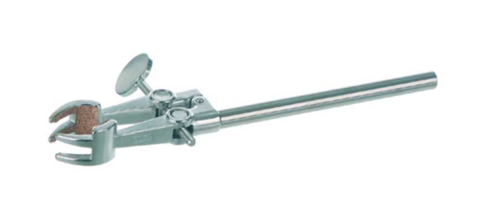 Universal clamp, with cork