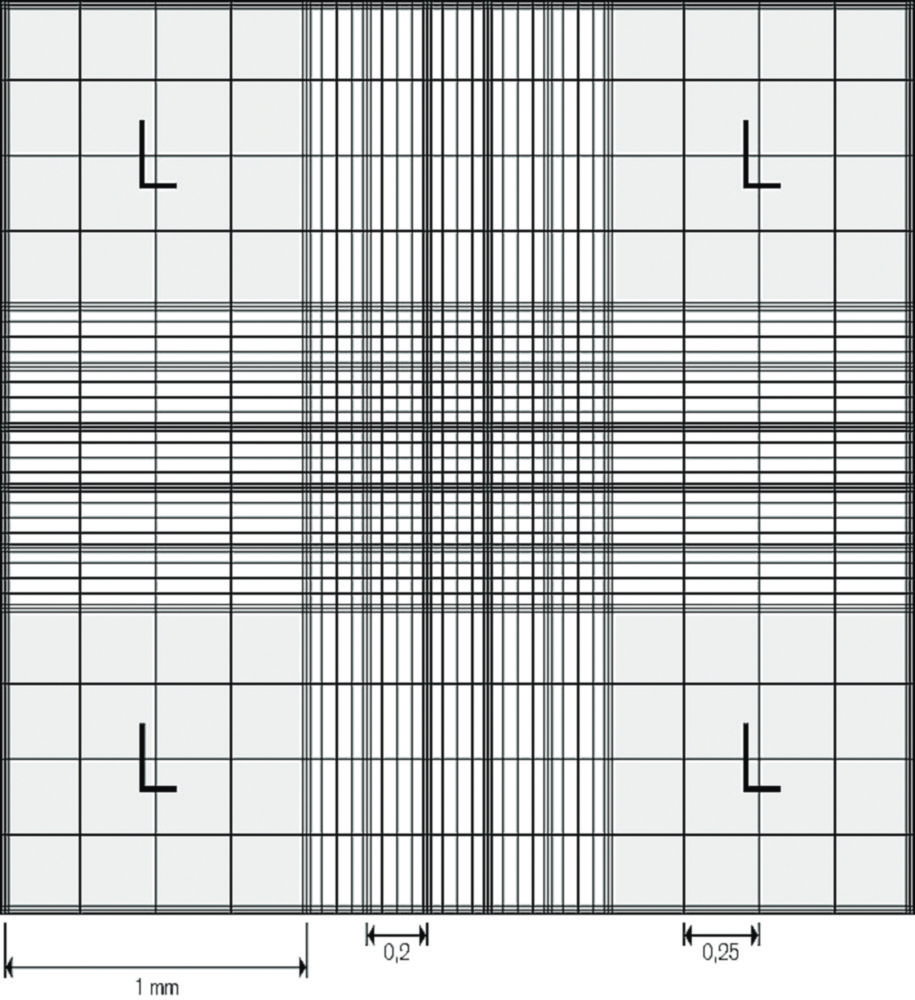 Counting chamber, Improved Neubauer