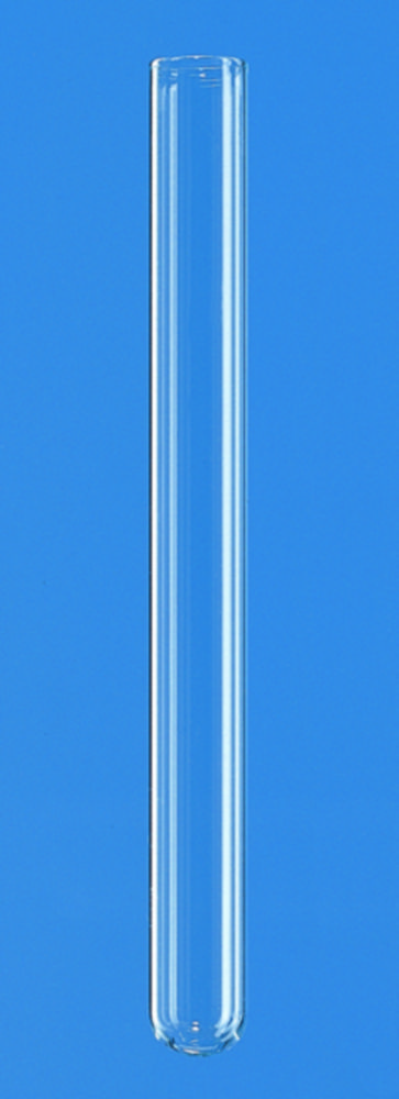Culture tubes, soda glass, with smooth edge