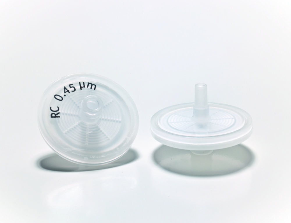 LLG-Spritzenvorsatzfilter RC, Regenerierte Cellulose