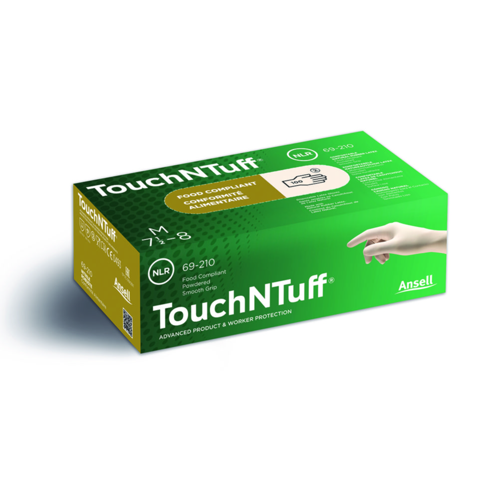 Disposable Gloves TouchNTuff®, natural latex