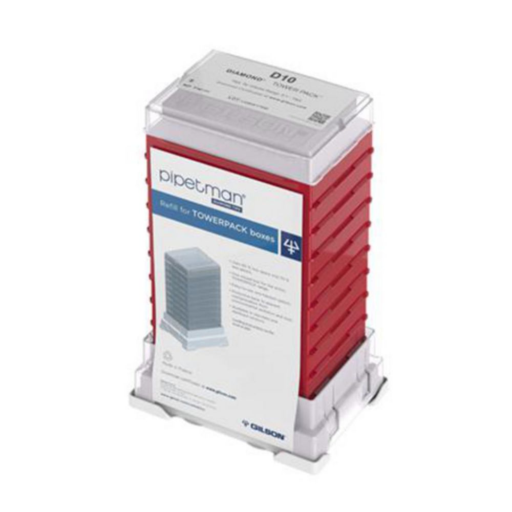 Pipette tips PIPETMAN® DIAMOND Tips, TOWERPACK™