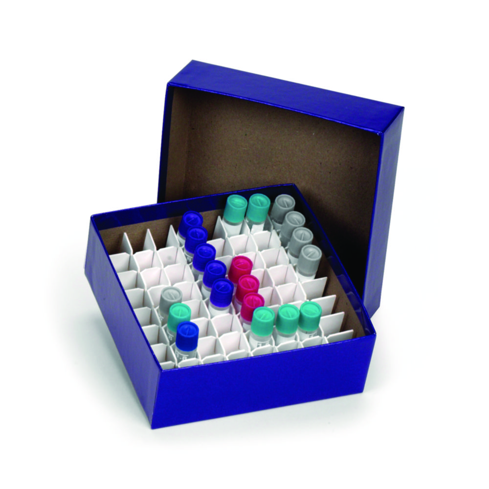 Kryoboxen, Karton, mit Deckel