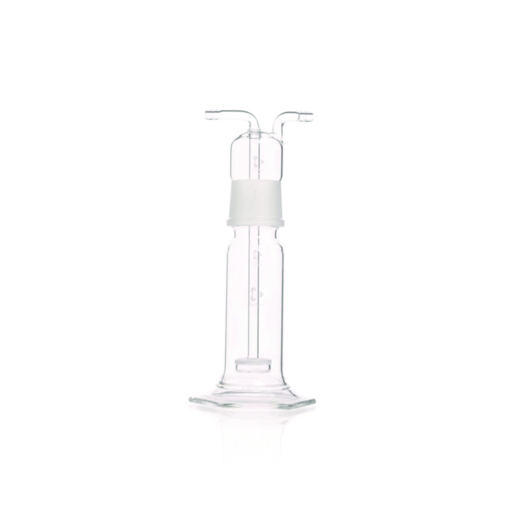 Gas washing bottles Duran®, with filter disc