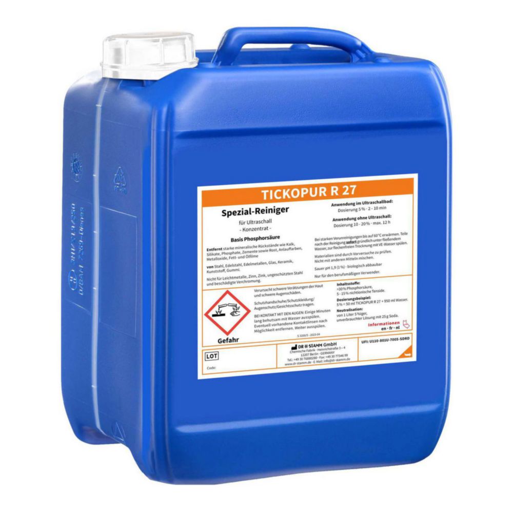 Ultraschallreinigungsmittel TICKOPUR R 27