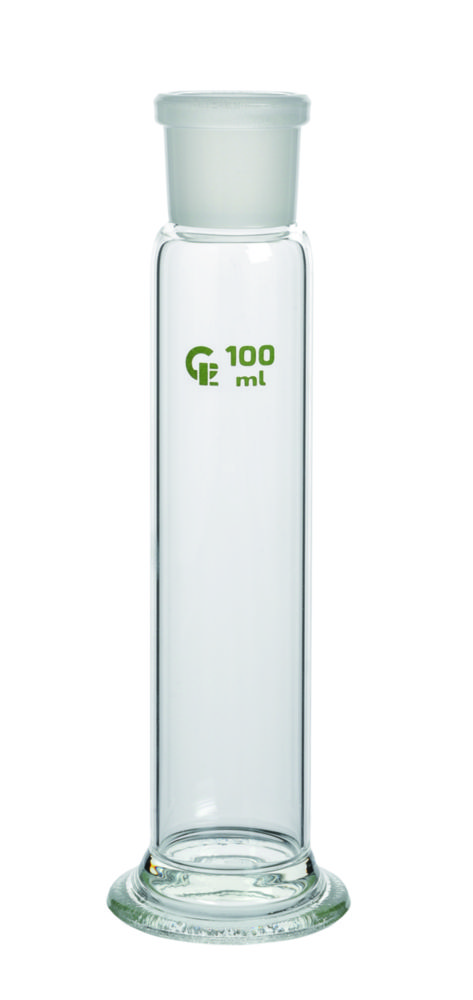 Gas washing bottle reservoirs, Drechsel, borosilicate glass 3.3