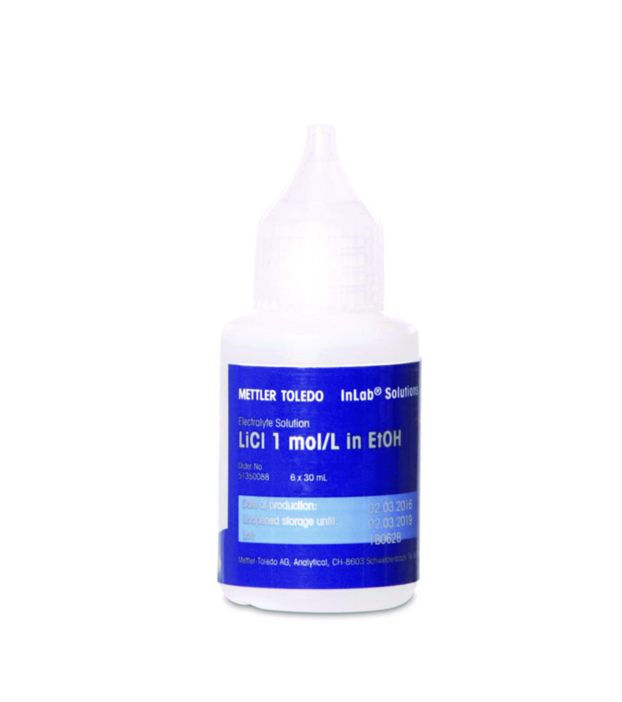 Electrolyte solution for reference electrodes
