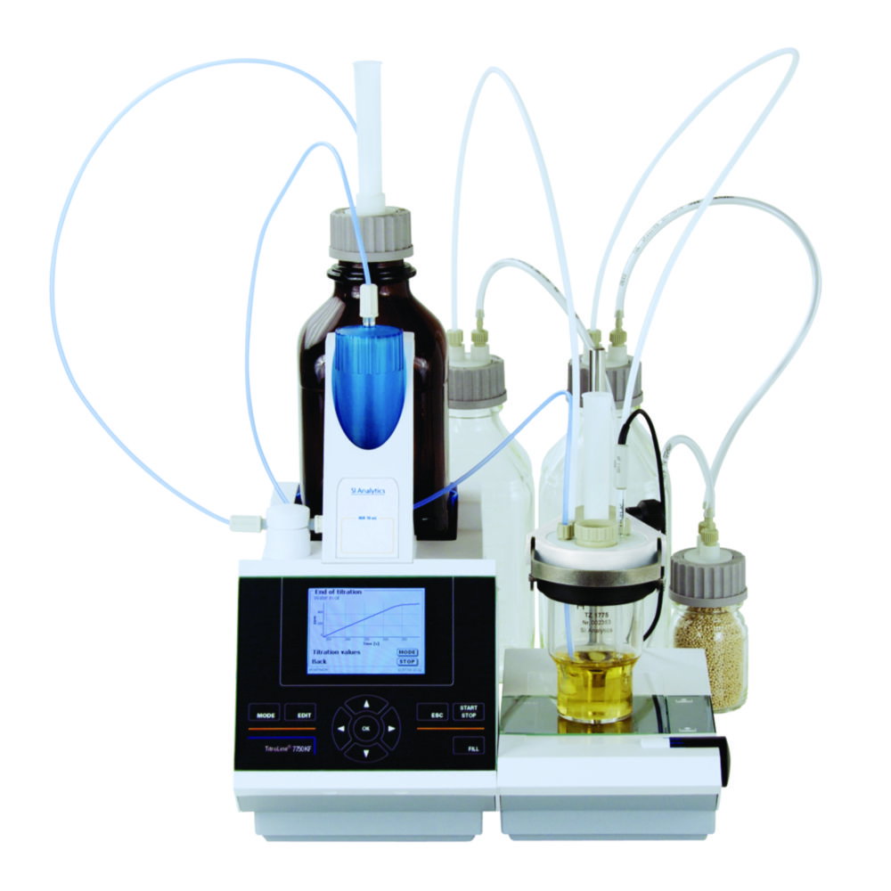 Titrator TitroLine® 7750 KF, with exchange unit WA 20