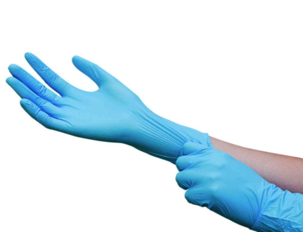 LLG-Disposable Gloves, standard long, Nitrile, Powder-Free