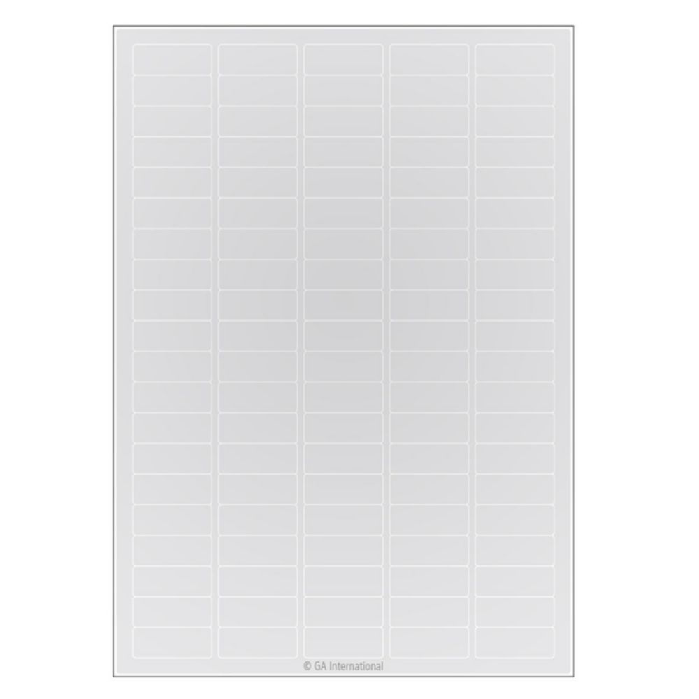 Cryo labels Cryo-LazrTAG™ for laser printers, rectangular