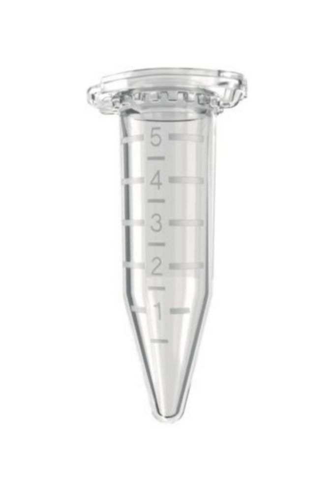 Eppendorf Tubes® 5.0 mL, PP, with hinged lid