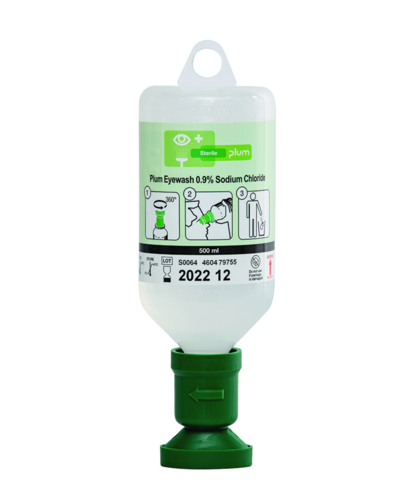 Augenspülflasche, 0,9 % NaCl, steril