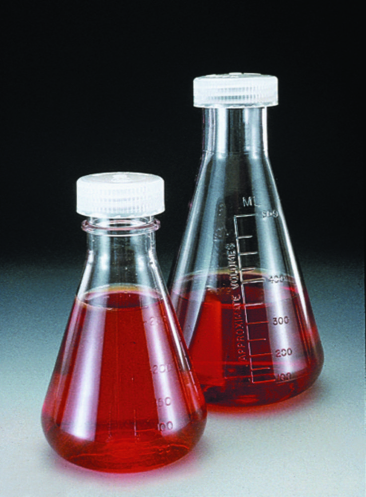 Erlenmeyerkolben Nalgene™, PC, mit Schraubverschluss