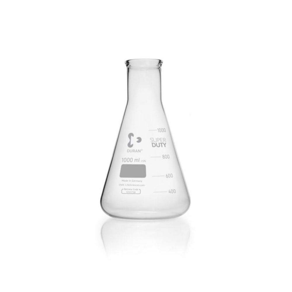 Erlenmeyer flasks DURAN® Super Duty, wide neck