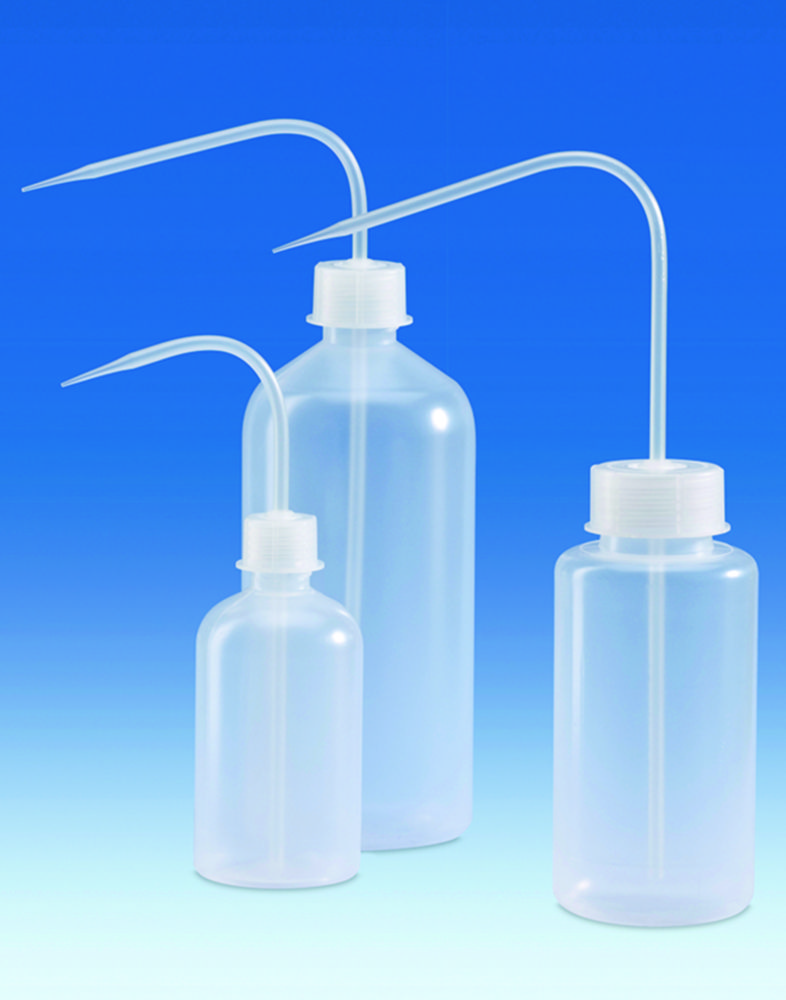 Wash bottles, PP