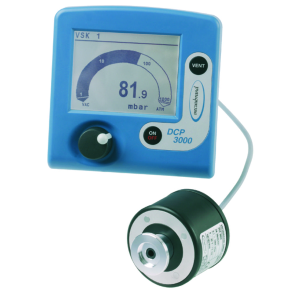 Vacuum measuring instrument DCP 3000 with VSK 3000