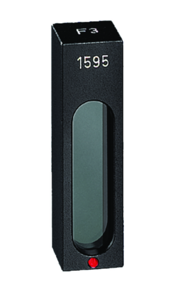 Secondary standards for calibrating spectrophotometers