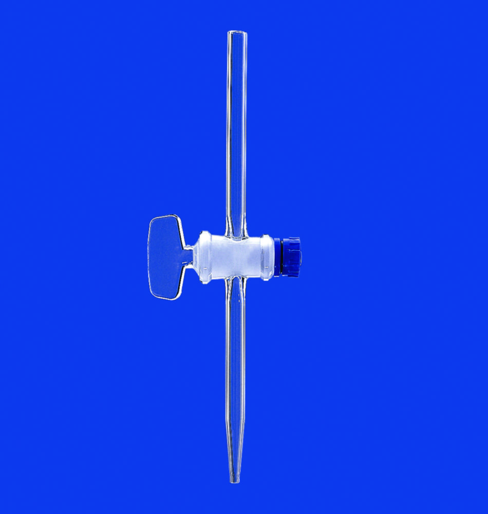 Burette stopcocks, borosilicate glass 3.3