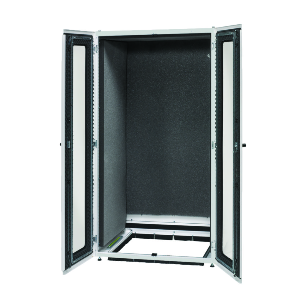 Sound absorbing cabinets for test sieve shakers EML/UWL