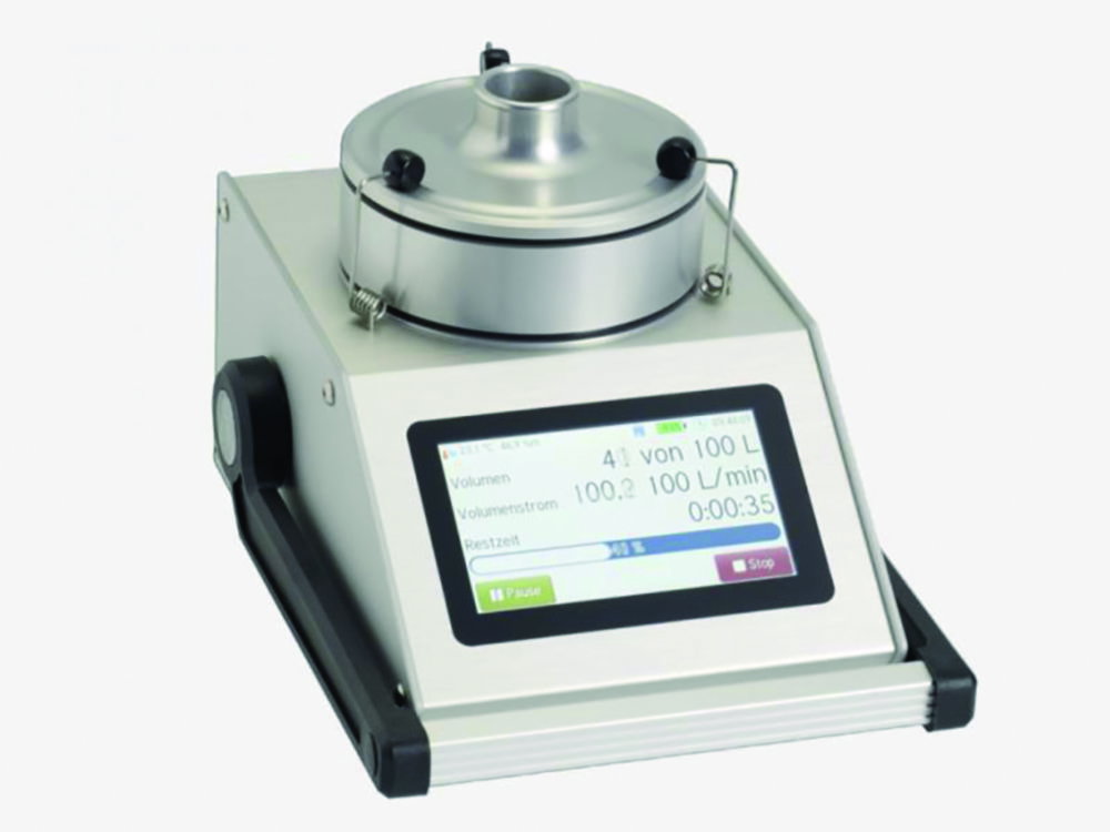 Mikrobiologisches Luftprobenahmesystem MBASS30V3, mit Luftkeimsammelkopf LKS 100 und Partikelsammelkopf PS 30