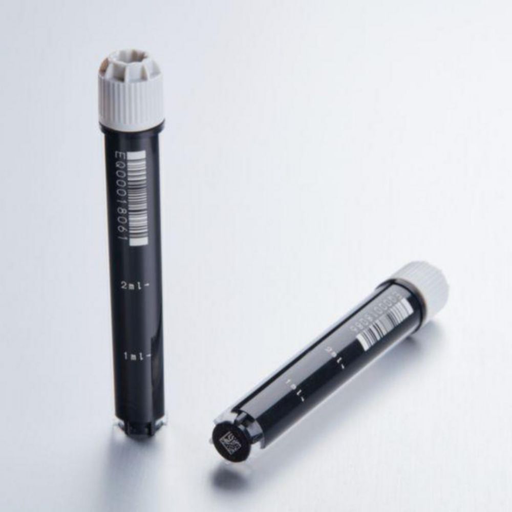 Eppendorf cryo vials, PP, with 2D SafeCode