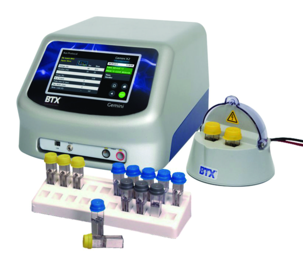 Elektroporationssystem Gemini Twin Wave X2, Komplettsystem