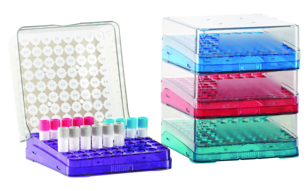 Cryogenic storage boxes Arctic Square®, PC, set