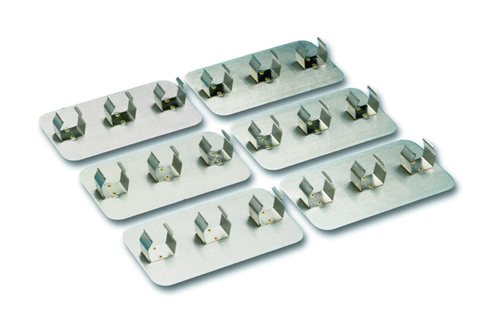 Clip plates for tubes