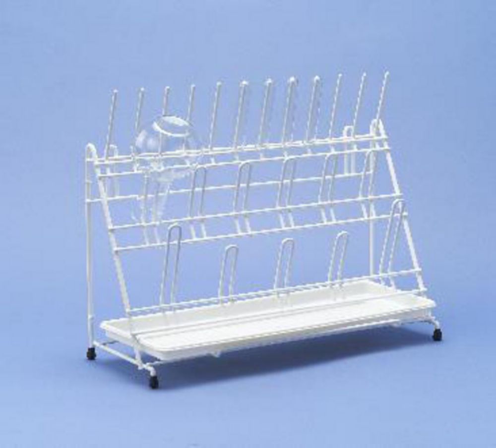 Draining racks, PE-coated wire