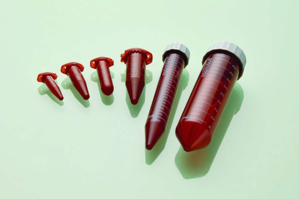 Eppendorf tubes SnapTec®, PP, amber